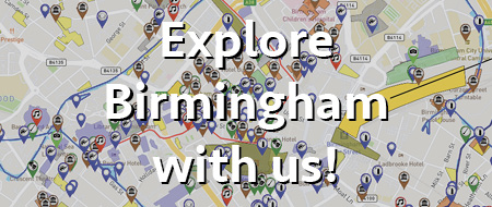 Birmingham Gems Map